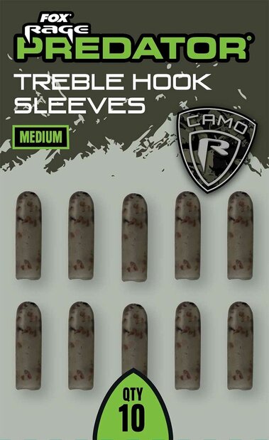 Treble Hook Sleeves Fox Rage Predator 
