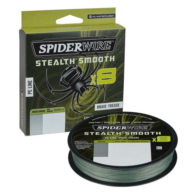 Stealth Smooth x8 pe braid 300M Spiderwire