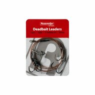 Deadbait Leaders 2x treble 50cm 30lb 2pcs Rozemeijer