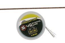 Fox Rage Predator 49-S Coated Steel Wire 10m Fox Rage Predator 49-S Coated Steel Wire 10m
